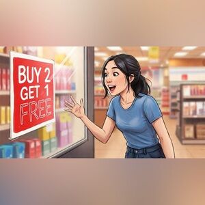 Buy 2, Get 1 Free on Everything!! Today Only